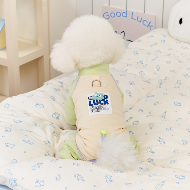 Haină pentru animale de companie patru-picioare, fleece Derong, fără cusături, termică, stil lejer, origine Guangdong