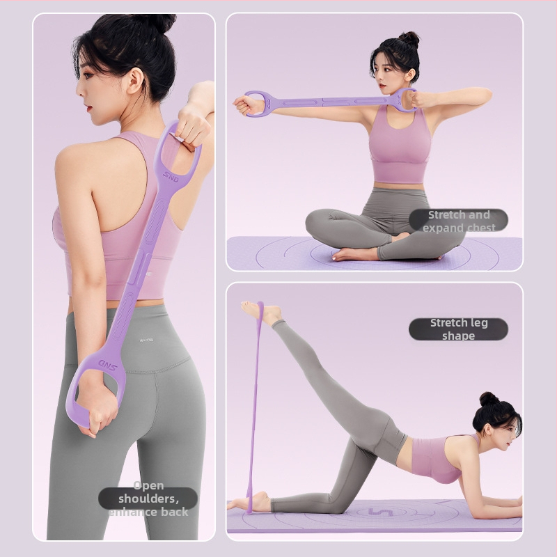 SND Figura-8 napinjač za istezanje leđa i oblikovanje prsiju, PP materijal, opcije 25/30/35 lbs, za žene