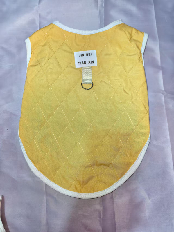 Vesta za kućne ljubimce, pamuk, flis podstava, opušteni stil, unisex