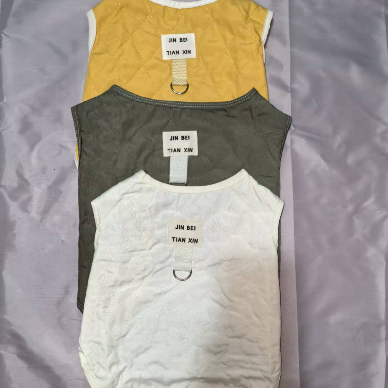 Vesta za kućne ljubimce, pamuk, flis podstava, opušteni stil, unisex