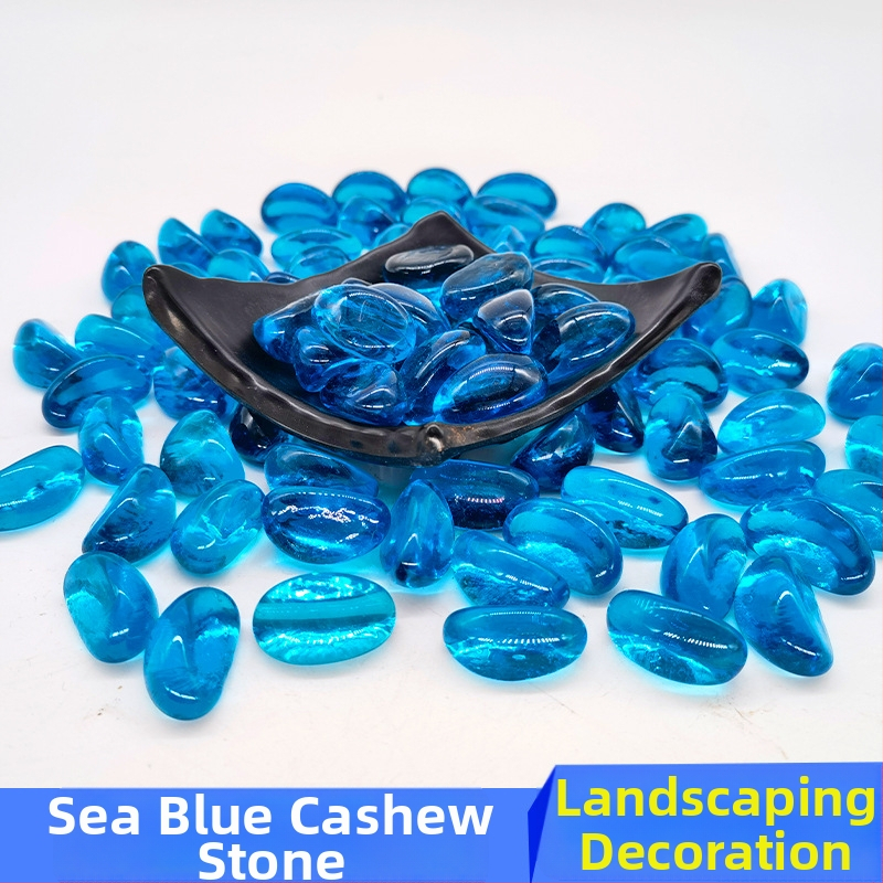 Dno akvarija – krajinski kameni, Cashew kameni, kristalno stakleni pijesak, mikro krajinska dekoracija