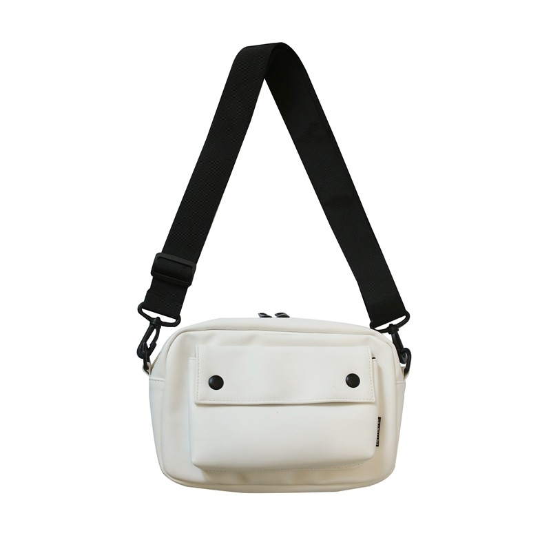 Muška crossbody torba, Craftsman, ulični stil, PU koža, vodootporna, pogodna za 8-inčni laptop, unutarnja pregrada
