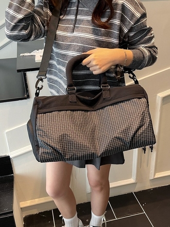 Geantă de călătorie cu capacitate 20–35 L, material Oxford, separare uscat-umed, respirabilă și foarte ușoară, unisex pentru călătorii relaxate