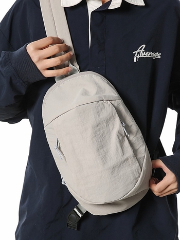 Unisex sportska torba preko ramena – Oxford tkanina, prozračna, gradski minimalistički stil za vanjske sportove