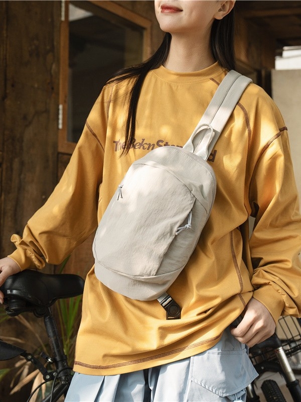 Unisex sportska torba preko ramena – Oxford tkanina, prozračna, gradski minimalistički stil za vanjske sportove