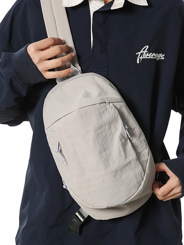 Unisex sportska torba preko ramena – Oxford tkanina, prozračna, gradski minimalistički stil za vanjske sportove