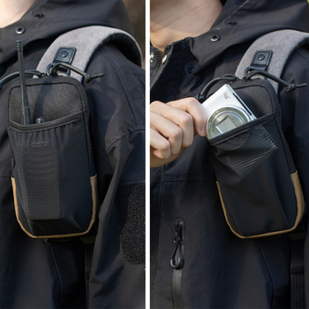 Outdoor Oxford torba za rameno | Unisex sportska torba s pretincima za telefon i bočicu vode, otporna na habanje, protiv krađe