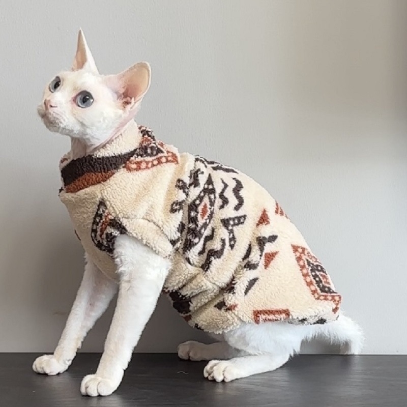 Odeća za kućne ljubimce od poliester fleesa Panda – kućna upotreba, jesen-zima