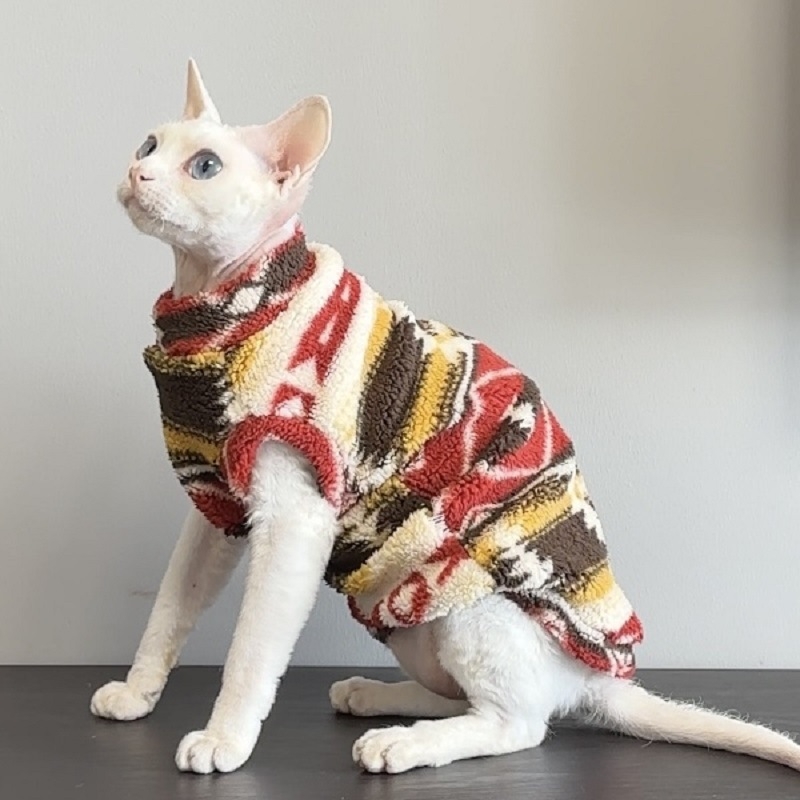 Odeća za kućne ljubimce od poliester fleesa Panda – kućna upotreba, jesen-zima