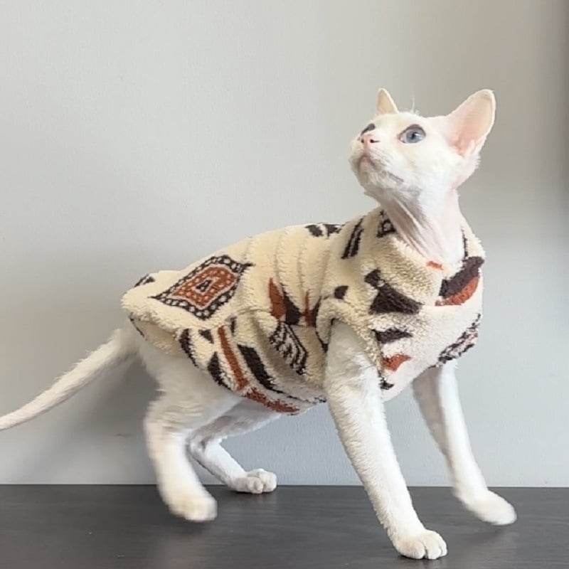 Odeća za kućne ljubimce od poliester fleesa Panda – kućna upotreba, jesen-zima