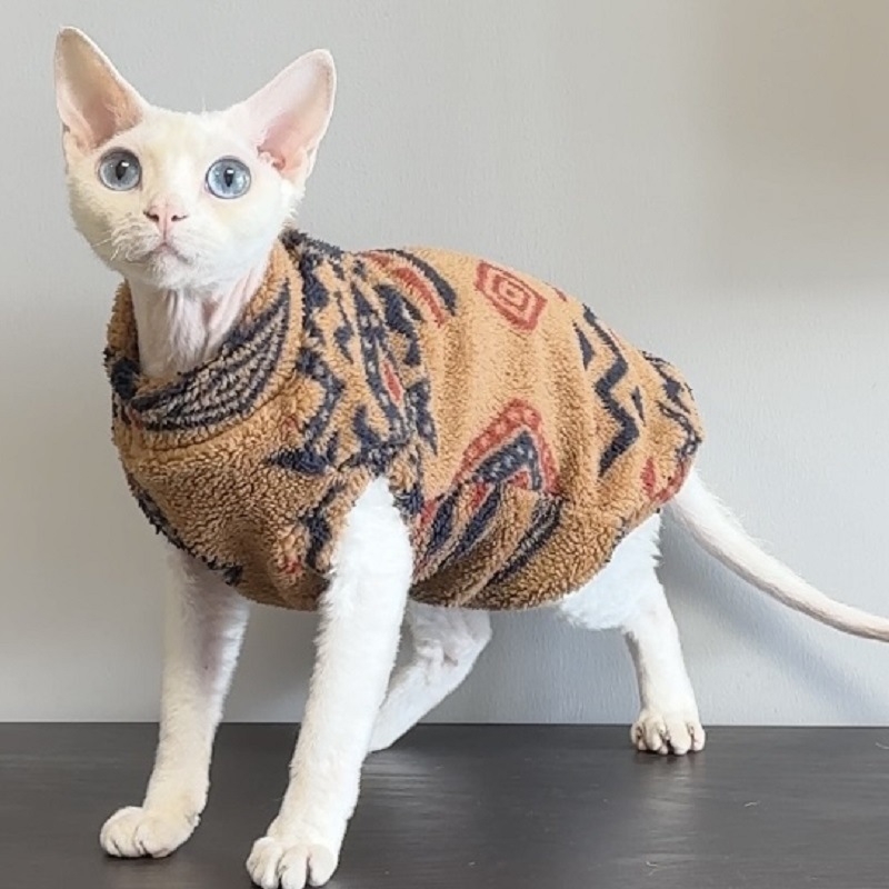 Odeća za kućne ljubimce od poliester fleesa Panda – kućna upotreba, jesen-zima