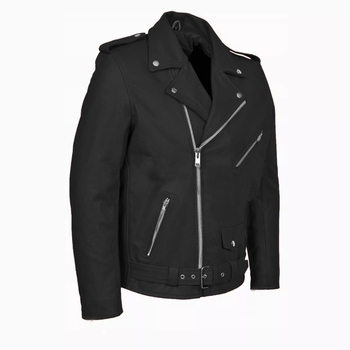 Muška PU kožna jakna, punk stil, zip, uski kroj, proljetno izdanje 2025