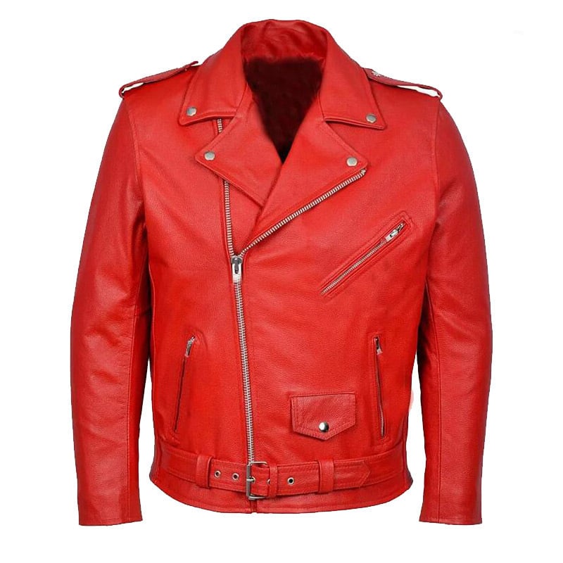 Muška PU kožna jakna, punk stil, zip, uski kroj, proljetno izdanje 2025