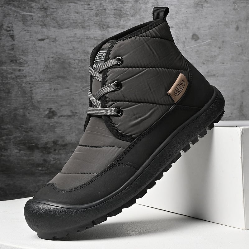 Snježne čizme s umjetnim PU gornjim dijelom, pliš unutrašnjost, protuklizna gumena podstava, vodootporne i tople za zimu