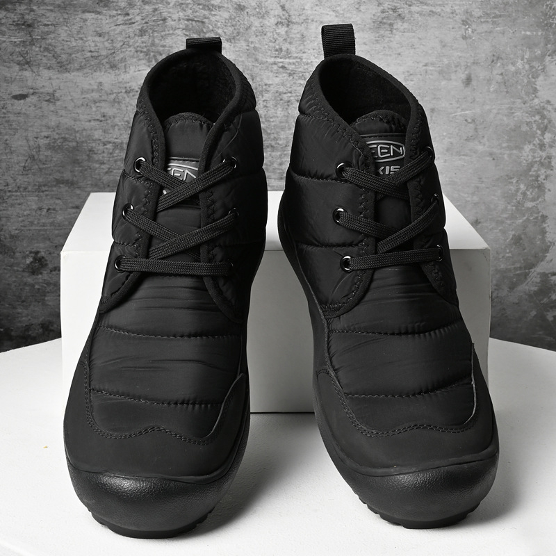 Snježne čizme s umjetnim PU gornjim dijelom, pliš unutrašnjost, protuklizna gumena podstava, vodootporne i tople za zimu