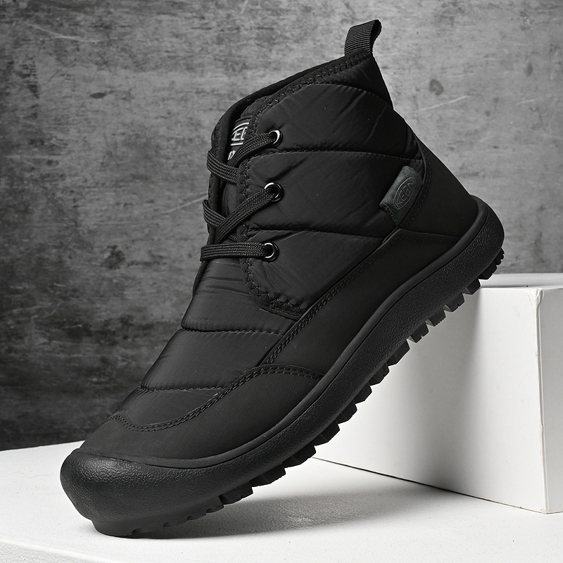 Snježne čizme s umjetnim PU gornjim dijelom, pliš unutrašnjost, protuklizna gumena podstava, vodootporne i tople za zimu