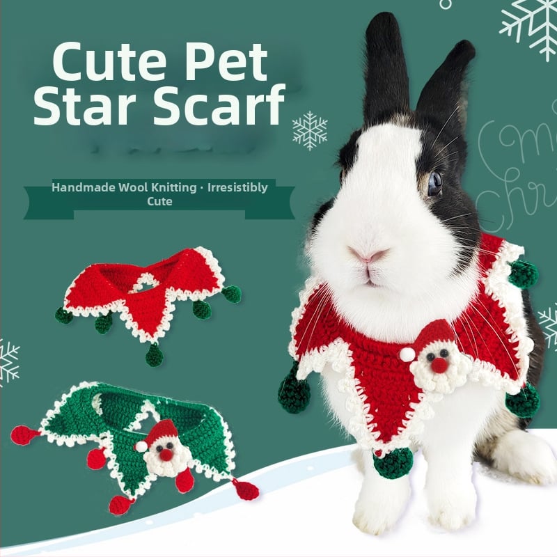 Vuneni ovratnik za kućne ljubimce s božićnim pinom, podrijetlo Anhui