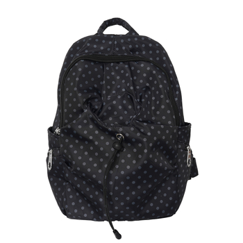 Ruksak s točkicama u korejskom stilu za žene, casual putovanje, lagan, vodootporan, Oxford platno (Materijal: Oxford platno; Stil: casual travel; Zatvaranje: zatvarač; Interna struktura: pretinac sa zipom; Funkcija: vodootpornost)