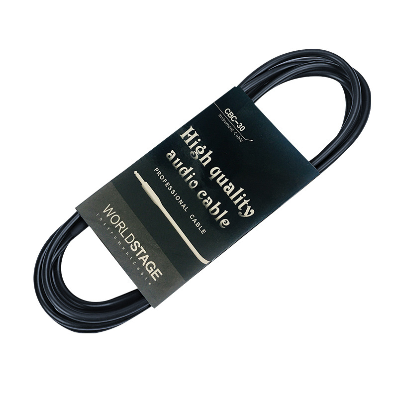 Amans 001 gitárkábel rézmaggal és fonott árnyékolással digitális eszközökhöz