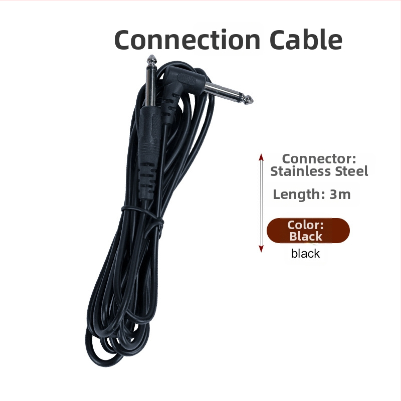 Amans 001 gitárkábel rézmaggal és fonott árnyékolással digitális eszközökhöz