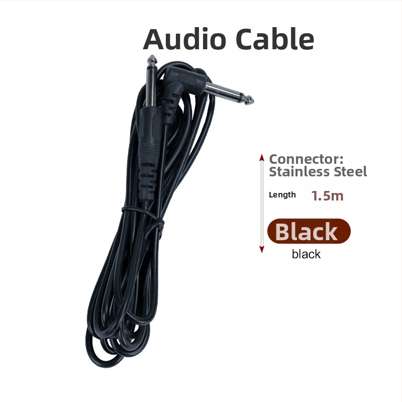 Amans 001 gitárkábel rézmaggal és fonott árnyékolással digitális eszközökhöz