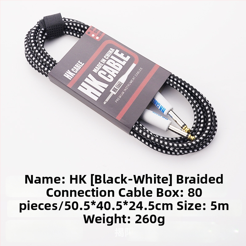 Amans 001 gitárkábel rézmaggal és fonott árnyékolással digitális eszközökhöz