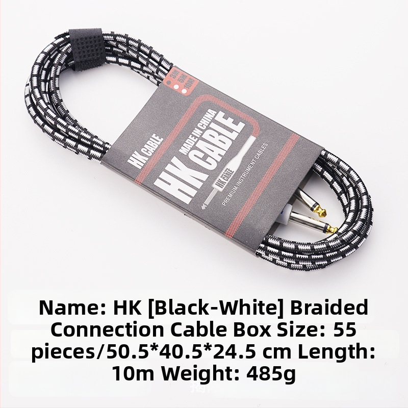 Amans 001 gitárkábel rézmaggal és fonott árnyékolással digitális eszközökhöz