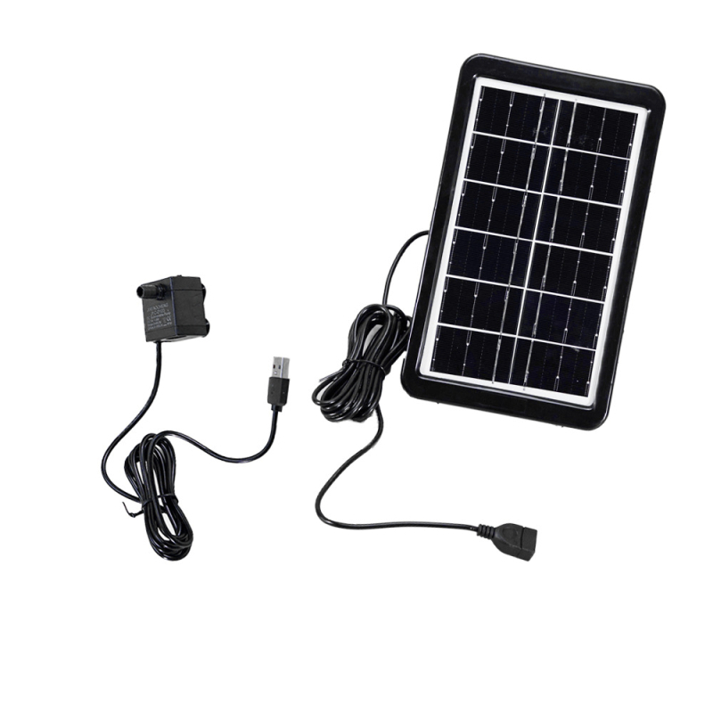 Levana akvarijska vodena pumpa – solarno USB napajanje, mini potopna pumpa za aeraciju (monokrystalni silikon)