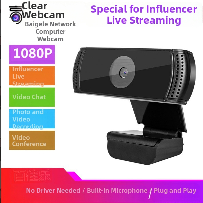 Desktopová USB kamera s 0,8 MP senzorom, maximálne rozlíšenie 1600x1200, 30 FPS, USB plug-and-play