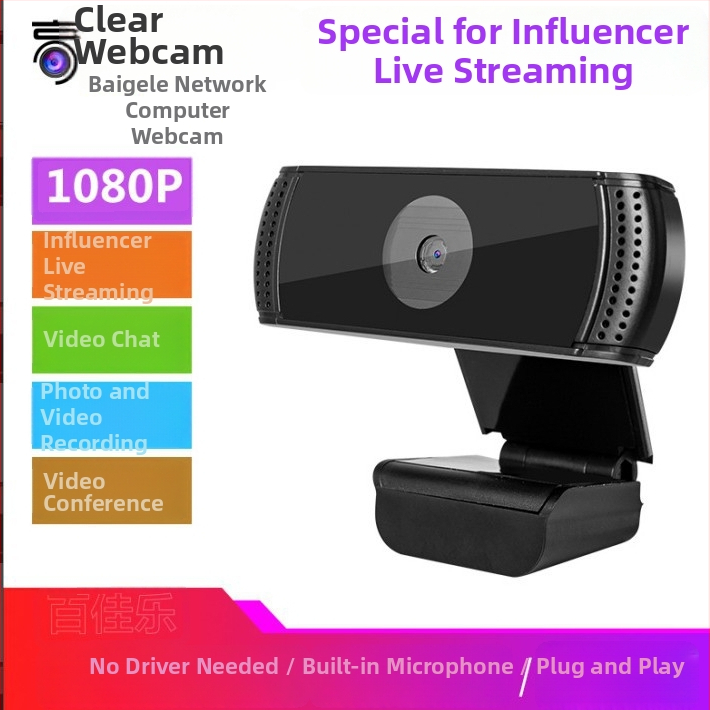 Desktopová USB kamera s 0,8 MP senzorom, maximálne rozlíšenie 1600x1200, 30 FPS, USB plug-and-play