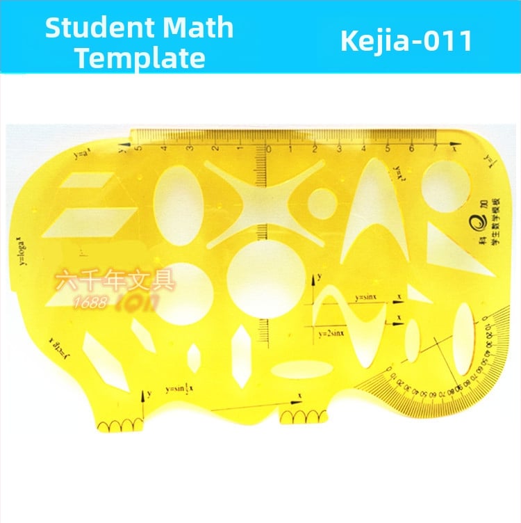 Koga Belsőépítészet tervezési sablon – műanyag, 18 modell, Modell 001-018, Görbült lemez