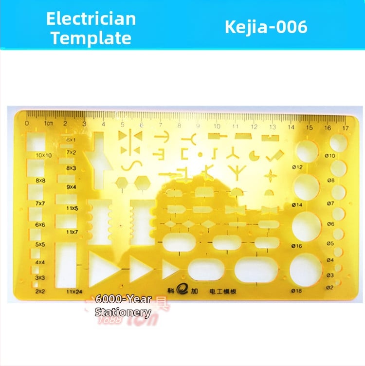 Koga Belsőépítészet tervezési sablon – műanyag, 18 modell, Modell 001-018, Görbült lemez