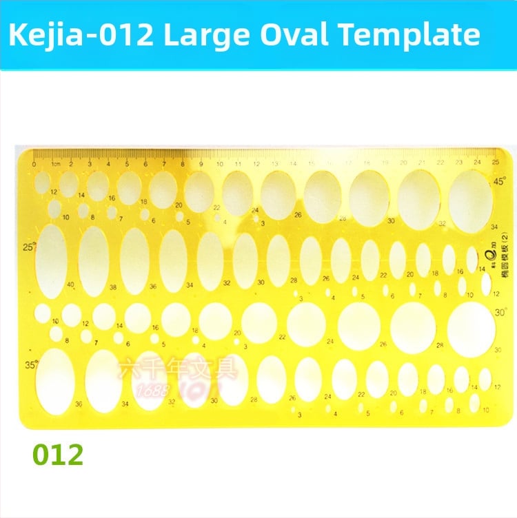 Koga Belsőépítészet tervezési sablon – műanyag, 18 modell, Modell 001-018, Görbült lemez