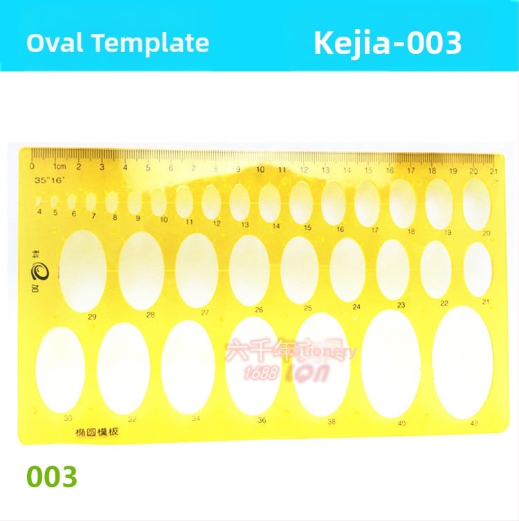 Koga Belsőépítészet tervezési sablon – műanyag, 18 modell, Modell 001-018, Görbült lemez