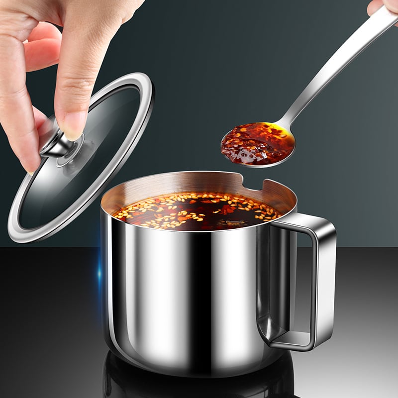 Set de condimente din oțel inoxidabil 316 – recipient impermeabil pentru condimente solide, logo personalizabil