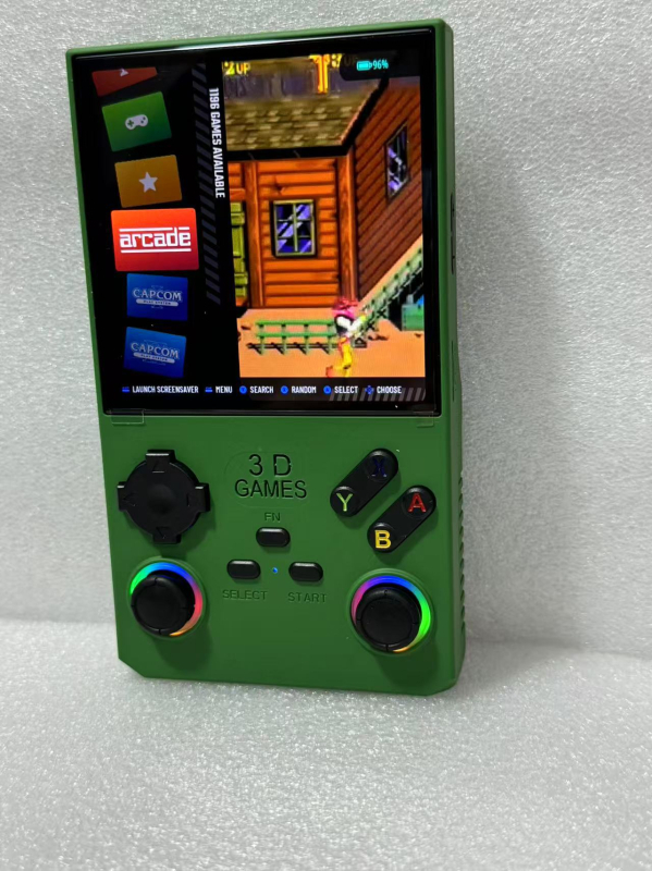 Φορητή κονσόλα παιχνιδιών με ανοικτού κώδικα Linux σύστημα, 256GB μνήμη, ασύρματη σύνδεση, υποστήριξη Android πλατφόρμας, MP4 player