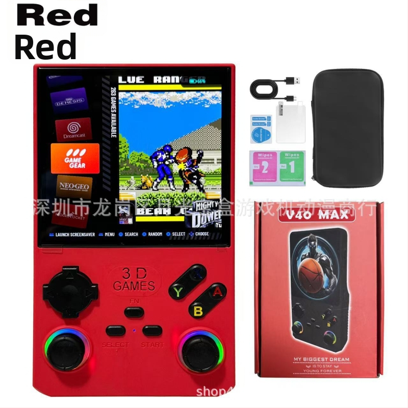 Prenosná herná konzola s otvoreným Linux systémom, 256 GB pamäť, bezdrôtové pripojenie, Android platformy podpora, MP4 prehrávač