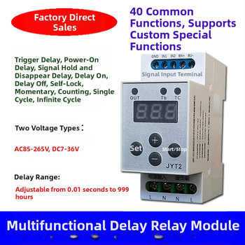 Višefunkcionalni modul vremenskog releja na šini, s brojanjem okidača