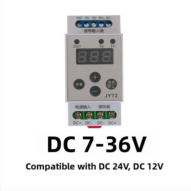 Višefunkcionalni modul vremenskog releja na šini, s brojanjem okidača