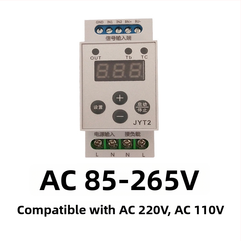 Višefunkcionalni modul vremenskog releja na šini, s brojanjem okidača