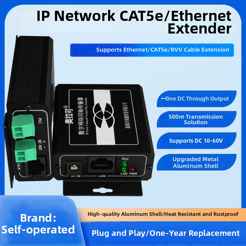 Video pretvarač — koaksijalni transmiter/ekstenzija za PLC mrežu lifta, 720p, Udaljeno buđenje nije podržano, Upravljanje napajanjem nije podržano, Model 705