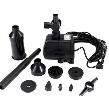 Merülő szökőkút szivattyú – műanyag felépítés; szökőkút használatra; tömeg 1–2 kg; Zhejiang eredet.