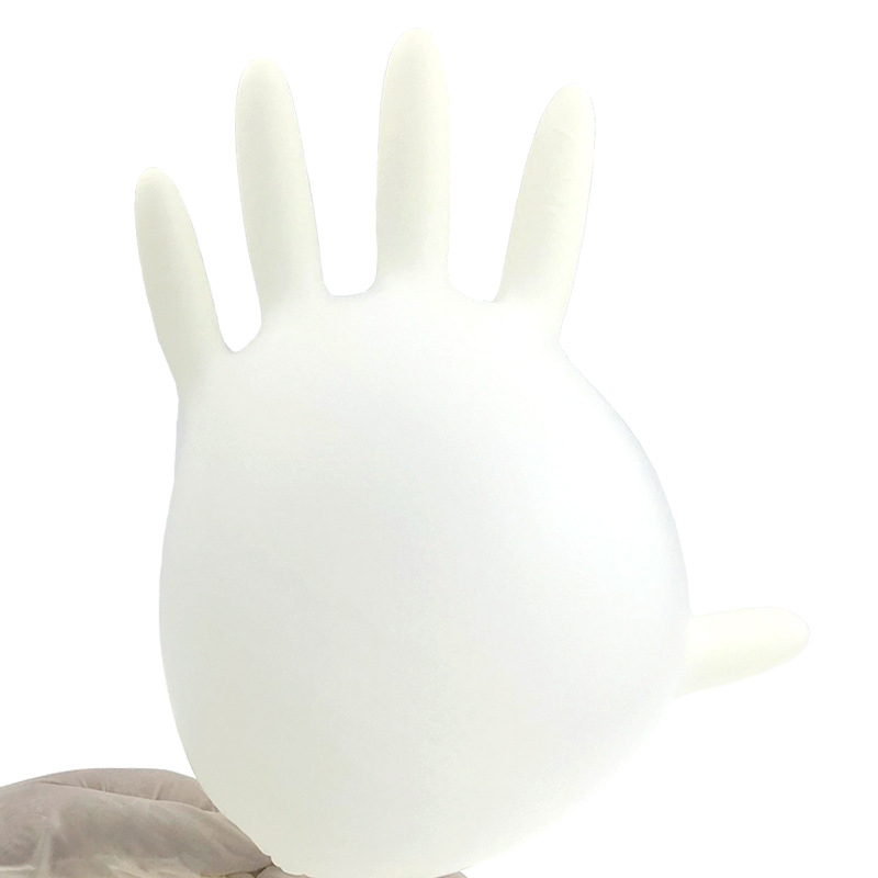 Jednokratne latex rukavice za industrijsku radionicu, bez praška, sjajne završne, 100 kom./kutija