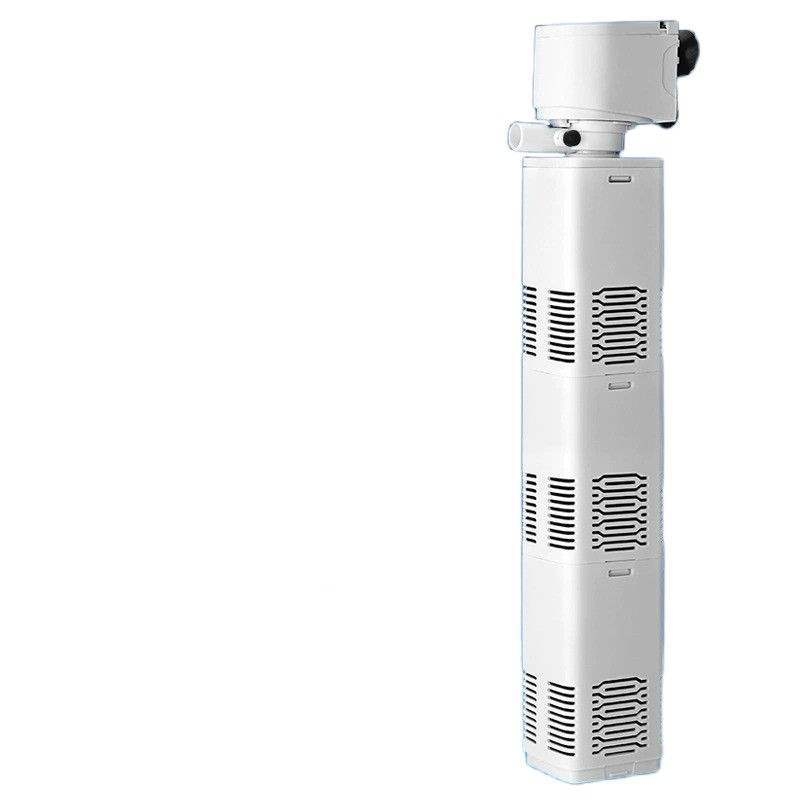 Akvarijný filtračno-obehový systém s vstavanou čistiacou pumpou na výkaly, 3-v-1 okysličovanie, tichý chod a oddelenie výkalov