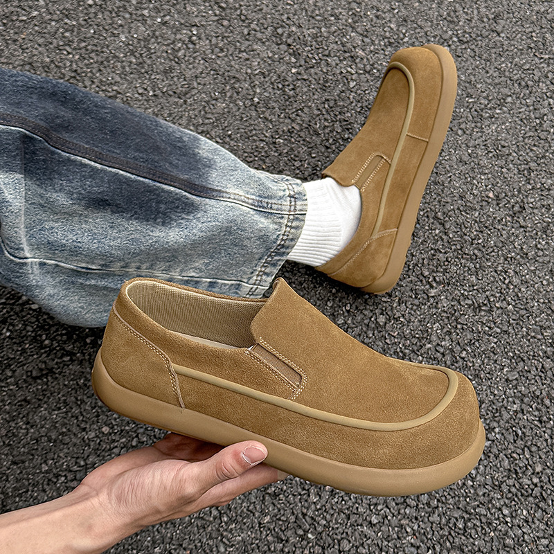 Muške čizme za snijeg od flisa, Slip-On, gumeni potplat, unutarnja obloga od flisa, 64105