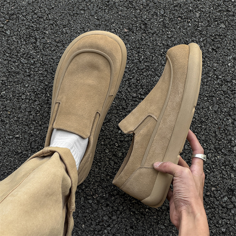 Muške čizme za snijeg od flisa, Slip-On, gumeni potplat, unutarnja obloga od flisa, 64105