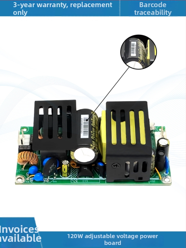 120W AC-DC modul, 220V–24V spínaný zdroj s integrovanou reguláciou napätia, priemyselného rádu