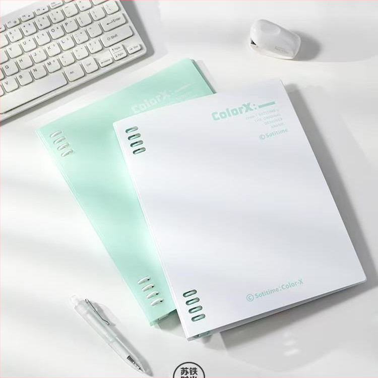 Cycad Time Bilježnica s 26 rupa, 40 stranica, unutarnje stranice PVC/PP, papir 80 g