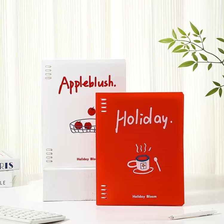 Cycad Time Bilježnica s 26 rupa, 40 stranica, unutarnje stranice PVC/PP, papir 80 g