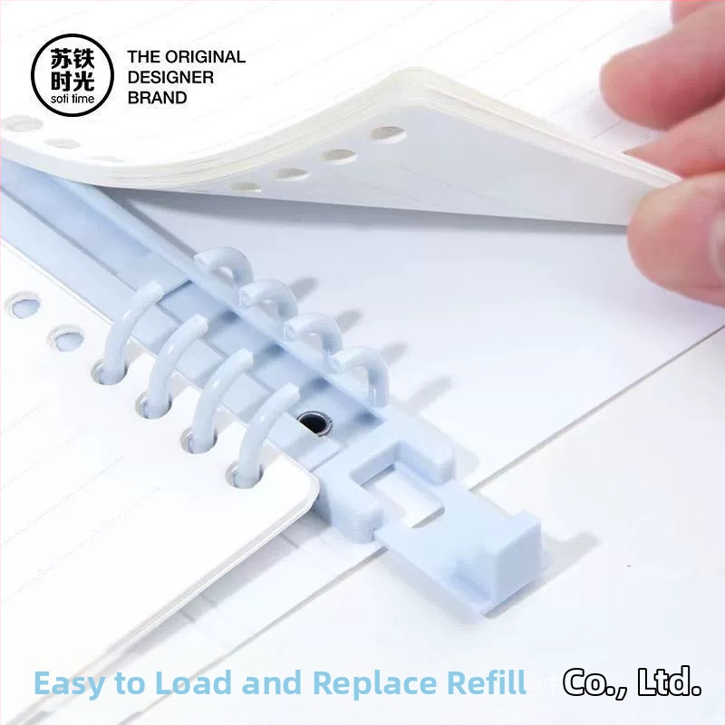 Cycad Time Bilježnica s 26 rupa, 40 stranica, unutarnje stranice PVC/PP, papir 80 g